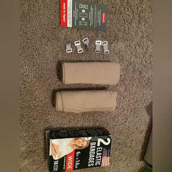 Premium Elastic wide Compression Bandage Wrap- 2pk– 6 in x 1.6 Yard - Picture 2 of 2